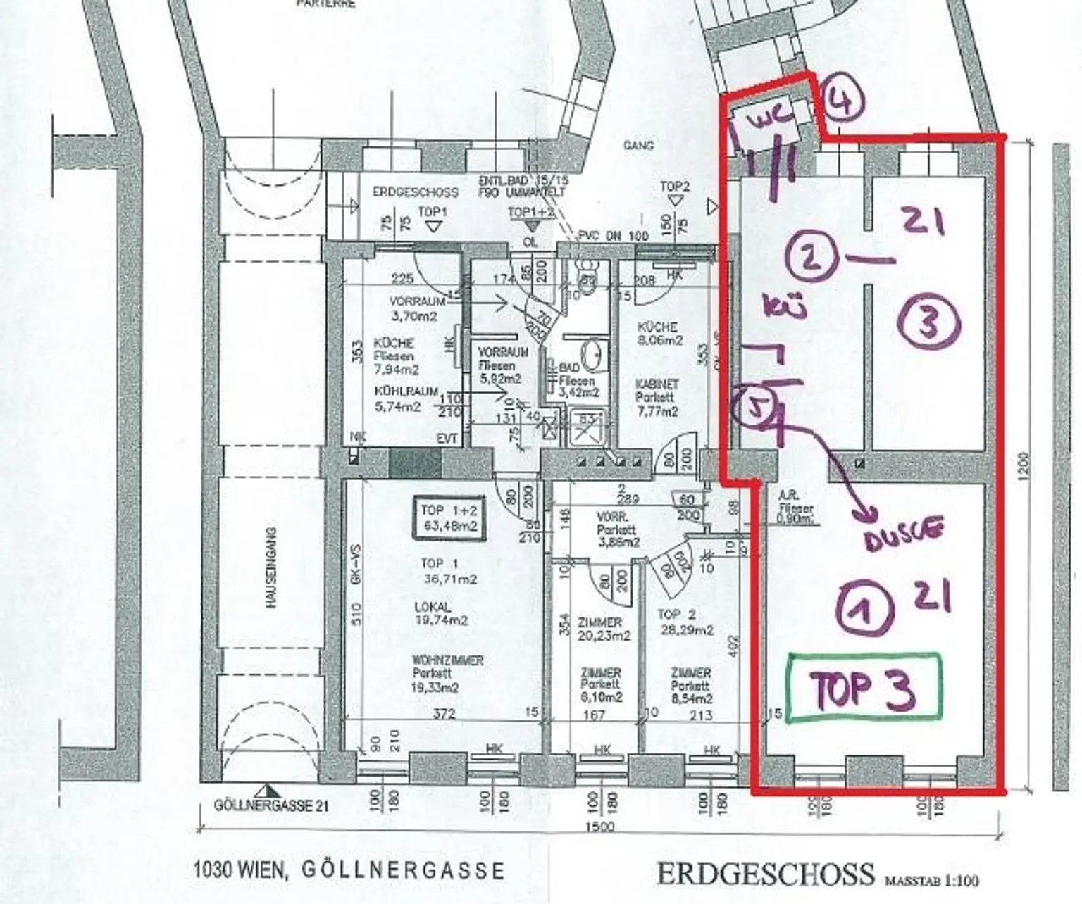 MITTEN IM DRITTEN: Möbliertes, vollausgestattetes Apartment!!! Klimaanlage!!!