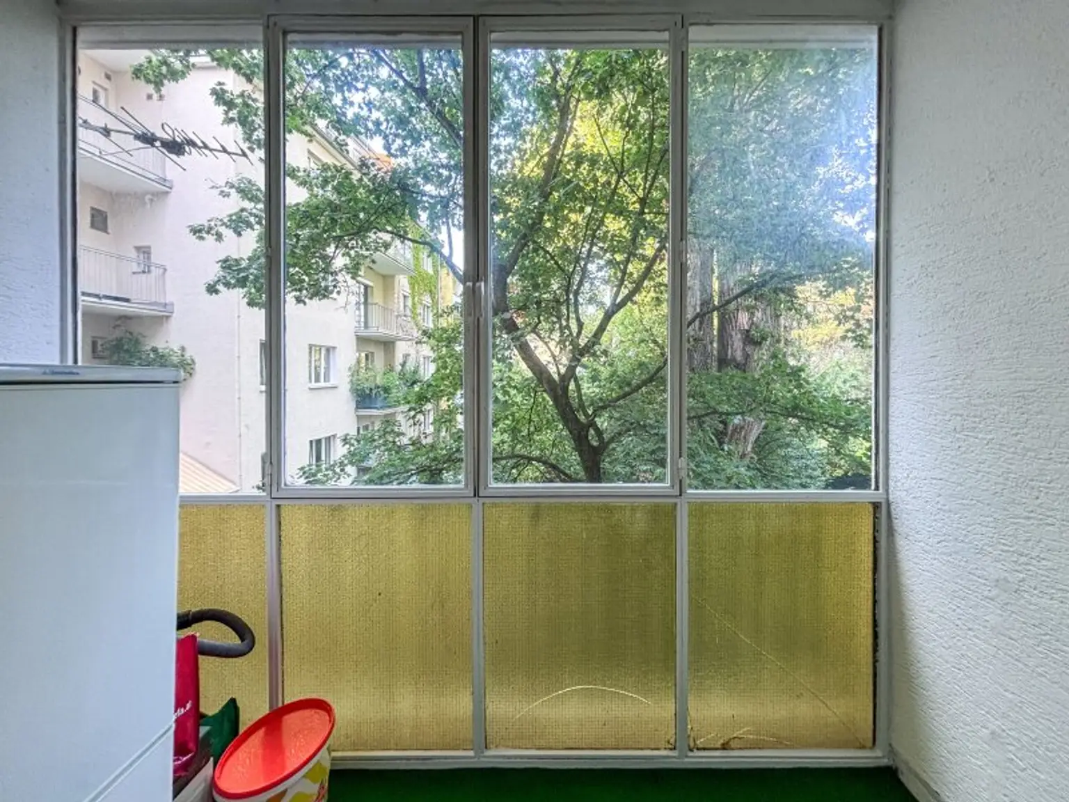 Ruhige Wohnung mit Grünblick