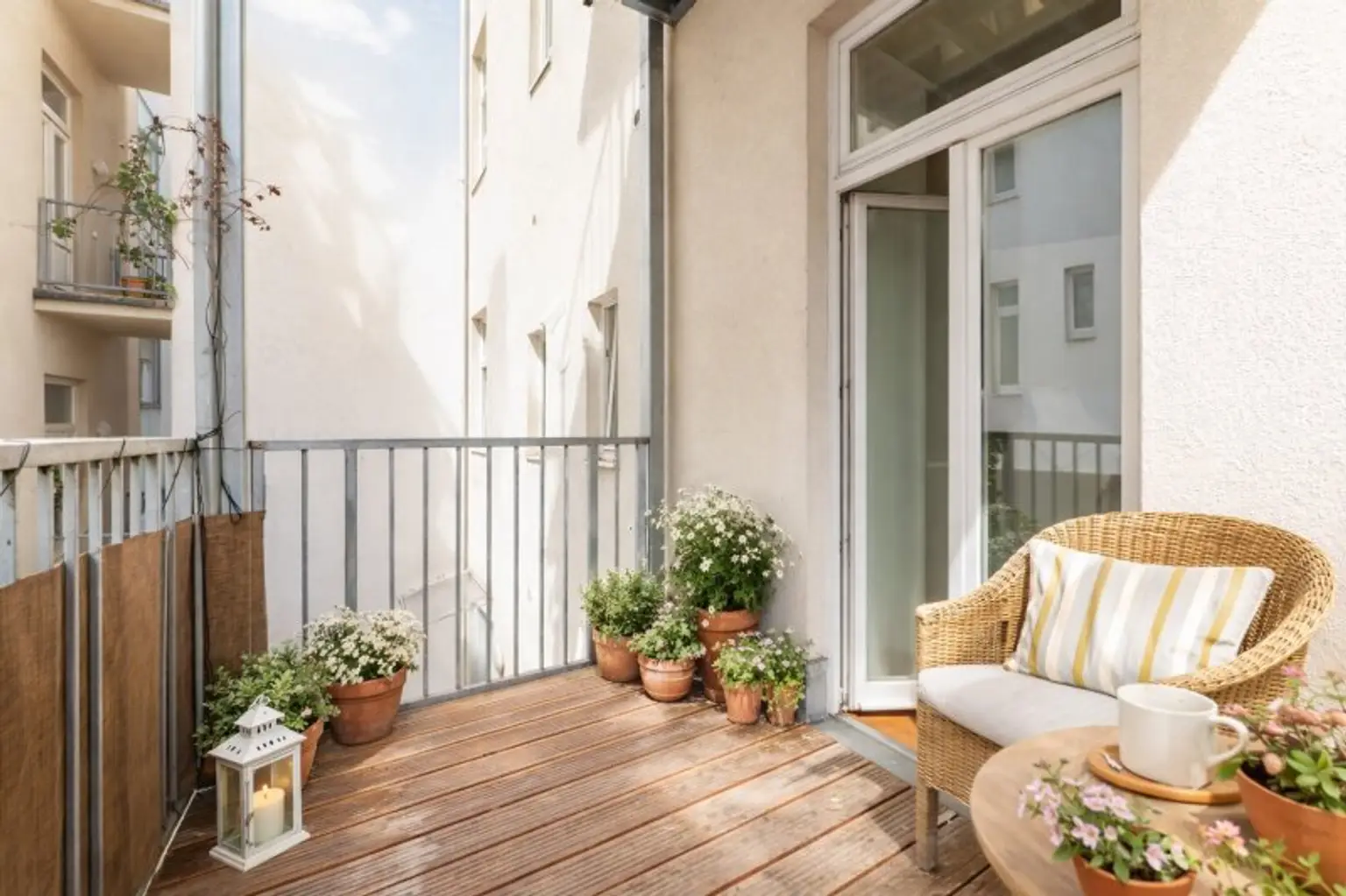 Möblierungsvorschlag Balkon