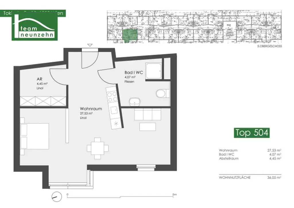 Kompakte 1-Zimmer Wohnung mit All-inclusive Miete in Top-Lage - JETZT ANFRAGEN!