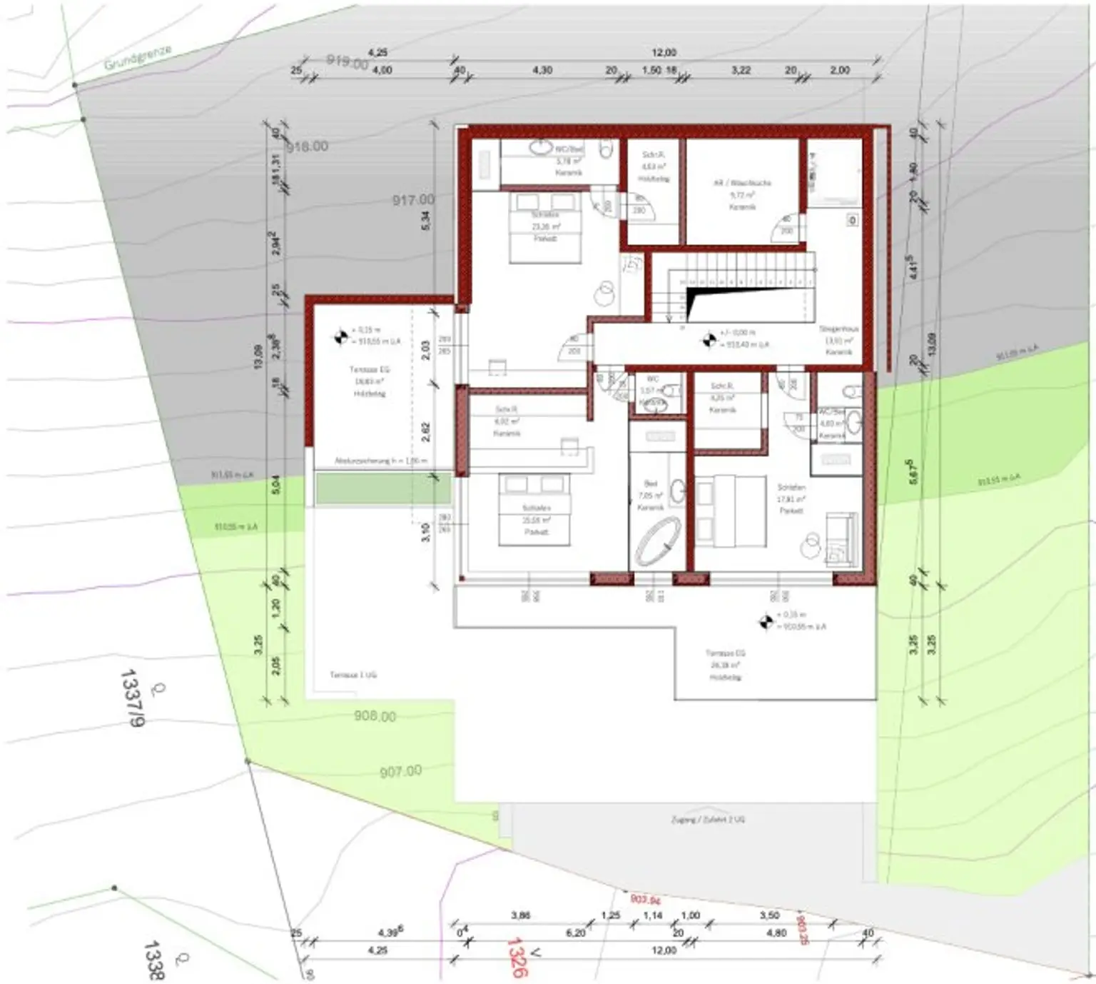 Grundriss 2. Stock