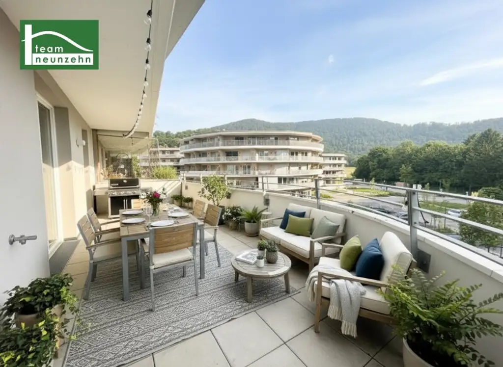 AKTION - 2 MONATE MIETZINSFREI - Green City Living – Wohnen im Park, Leben mit Stil