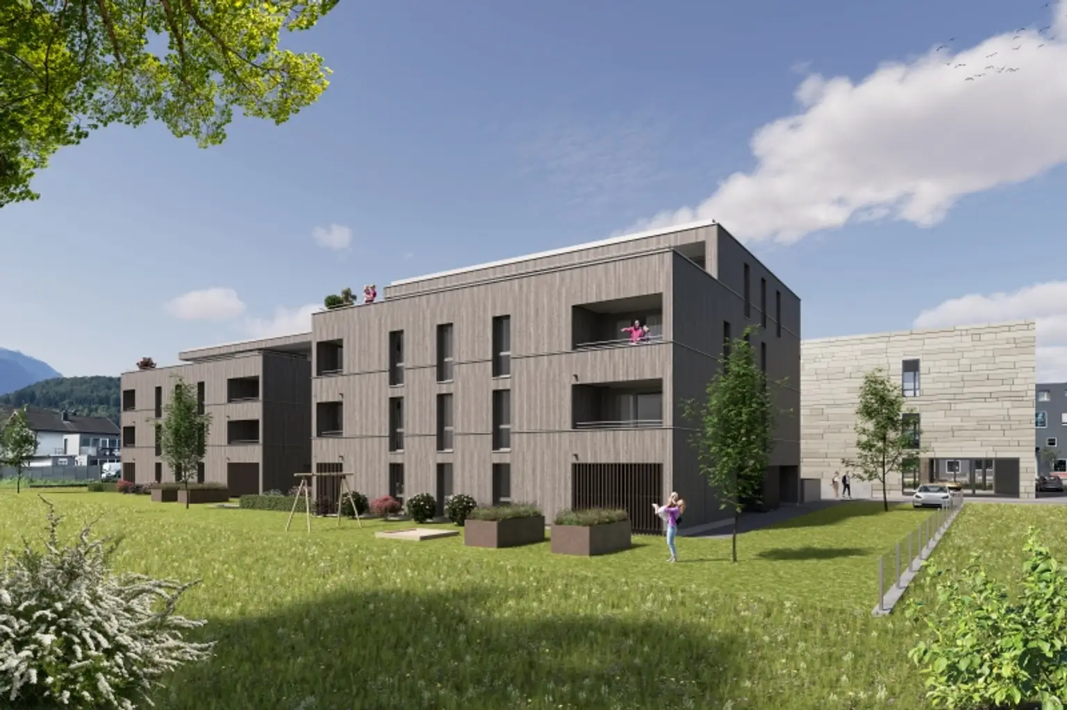 Erstbezug: Traumhafte 3-Zimmer-Terrassenwohnung