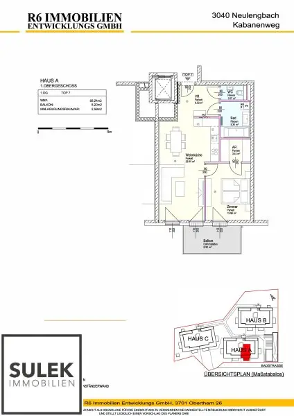 Wohnpark Neulengbach | Erstbezug | 2 Zimmer mit Balkon