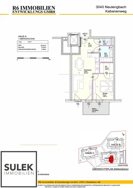 Wohnpark Neulengbach | Erstbezug | 2 Zimmer mit Balkon