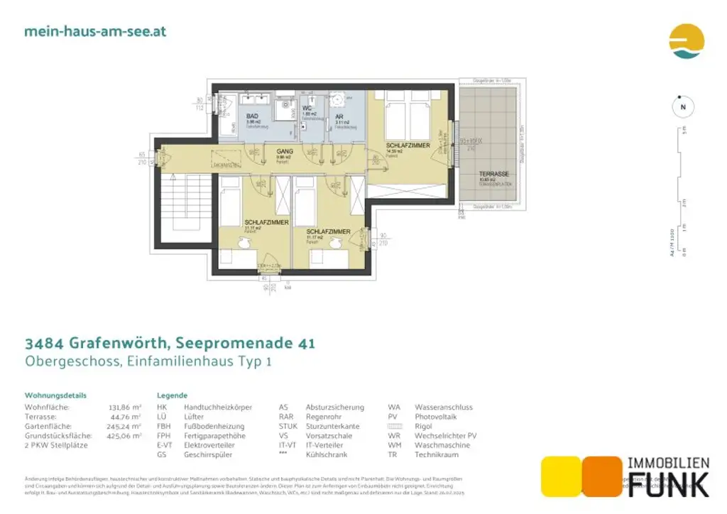 Mein Haus am See. Sonnenweiher Grafenwörth. Open House am Fr.,10.10., 14 bis 17 Uhr.