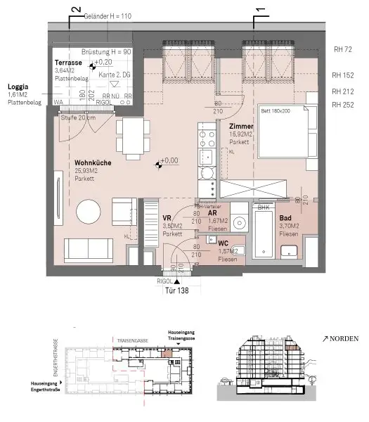 PROVISIONSFREI - Modernes wohnen am Donauufer mit Donaublick!