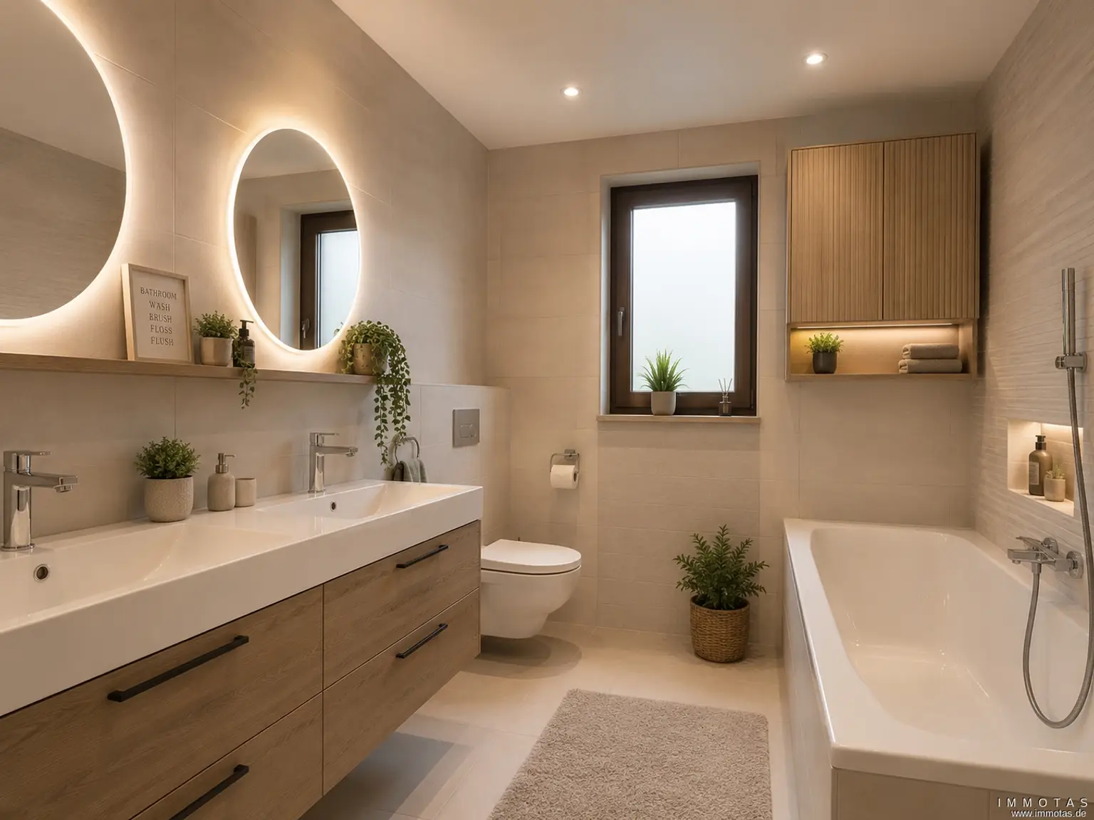 EG Badezimmer Visualisierung