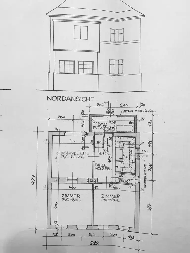 Gediegene Stadtvilla in gutem Originalzustand mit schönem Garten