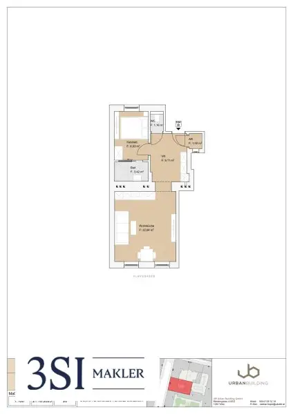 Wohnen mit Charme in der Klausgasse 46: Vollsanierte 2-Zimmer-Altbauwohnung in ruhiger Seitengasse des 16. Bezirks