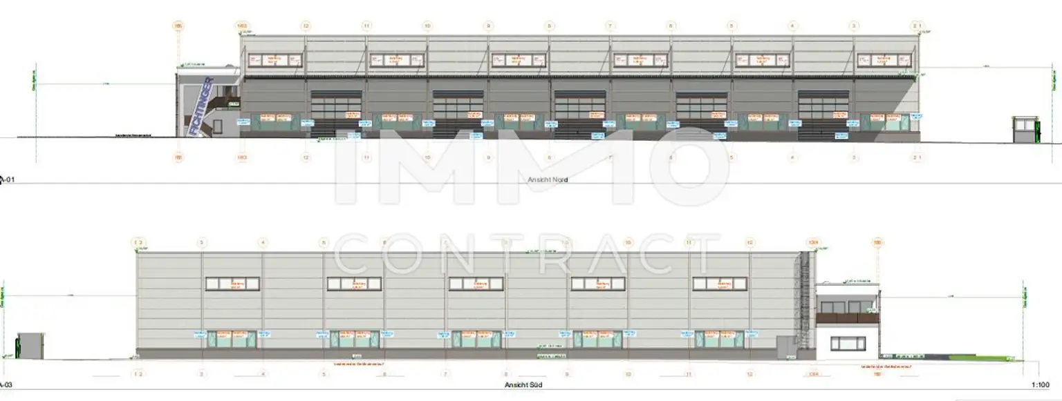 Neue moderne Produktions- und oder Lagerhalle mit Bürotrakt in bester Lage von St. Valtentin