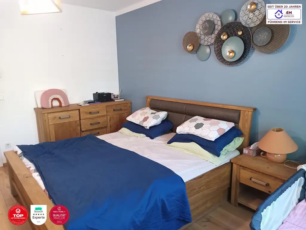 Reihenhaus Feeling!!!  4-Zimmer Gartenwohnung, inkl. Parkplatz!!!! in Aspern!
