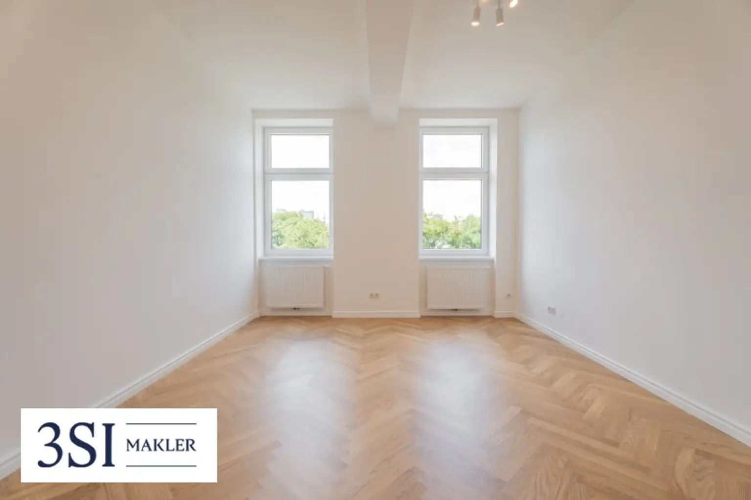 Elegante 3-Zimmer-Wohnung mit Parkblick – Erstbezug im revitalisierten Altbau