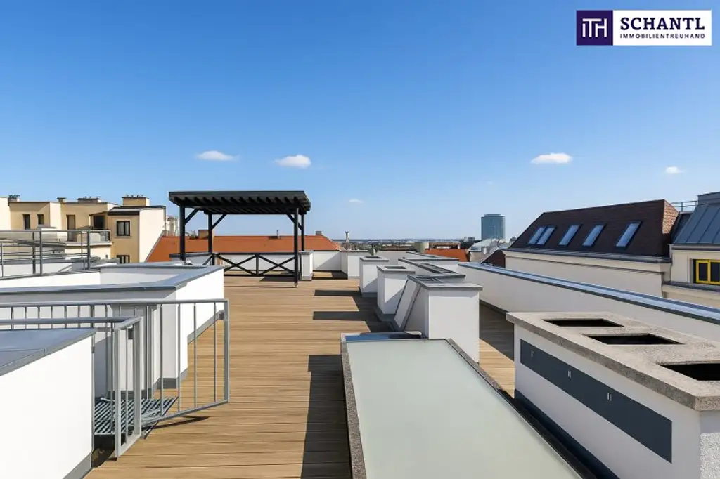Exklusives Design-Loft mit einer Dachterrasse, Klimaanlage & Weitblick in Ruhelage