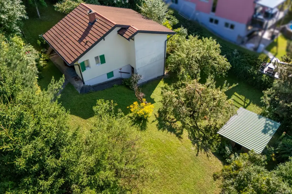 Rarität - Wohnhaus mit großem Garten in begehrter Hanglage am Ruckerlberg