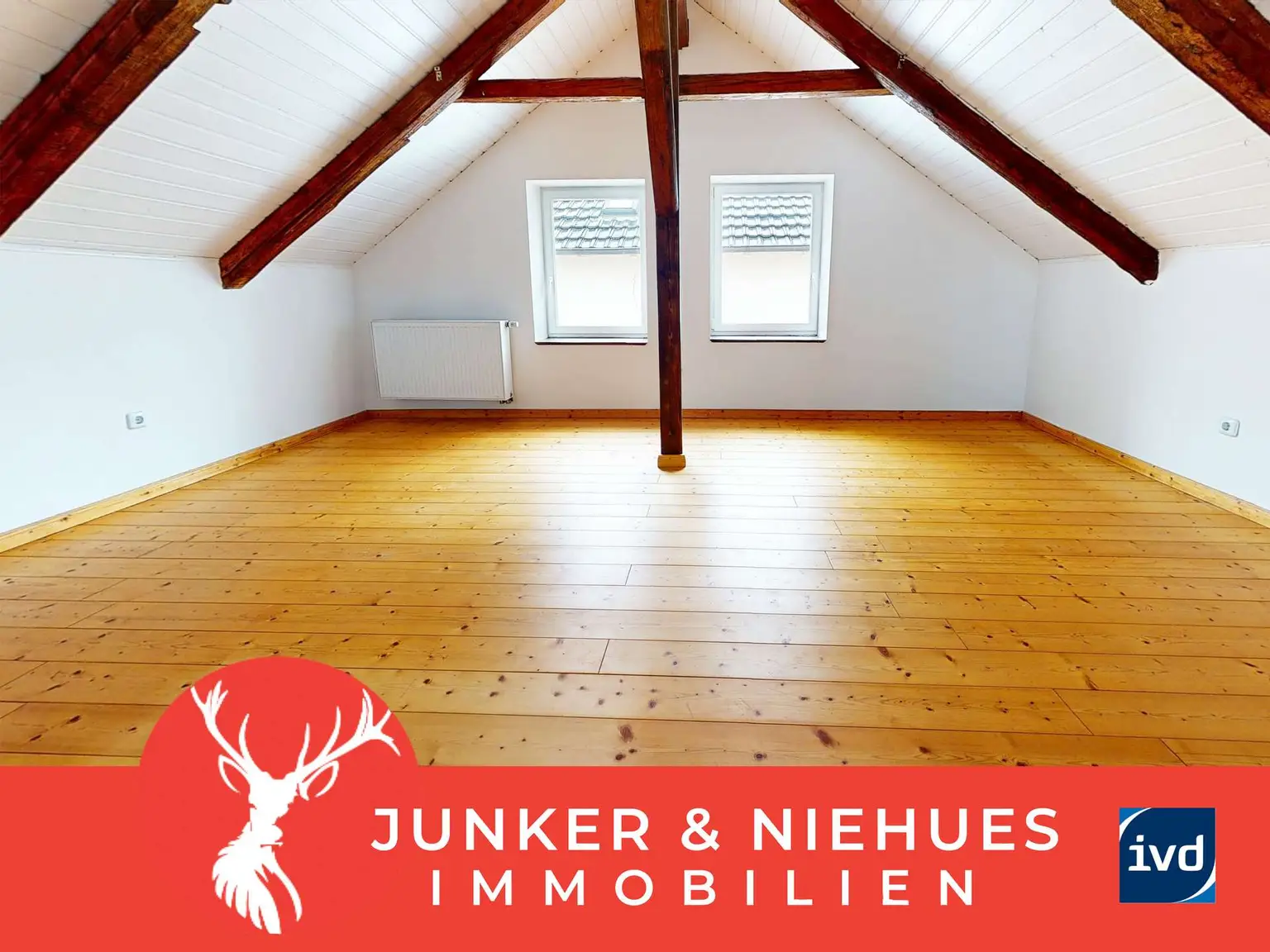Helle Obergeschosswohnung in Minden – Charmantes Wohnen im Zweifamilienhaus mit Loggia