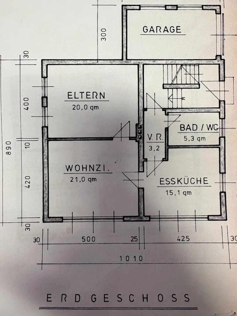 Grundrissplan EG
