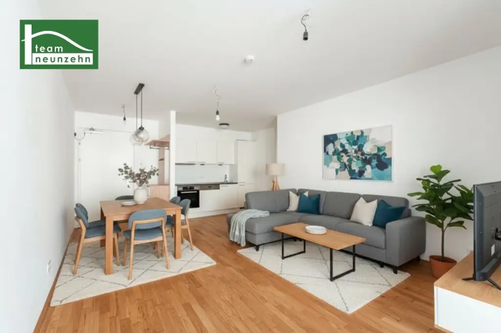 3.Zimmer-Traum mit Loggia und Küche auf Eigengrund (BJ 2018) - UNO-City / Donauzentrum / U-Bahn U1 (Top-Anbindung zum Stephansplatz)