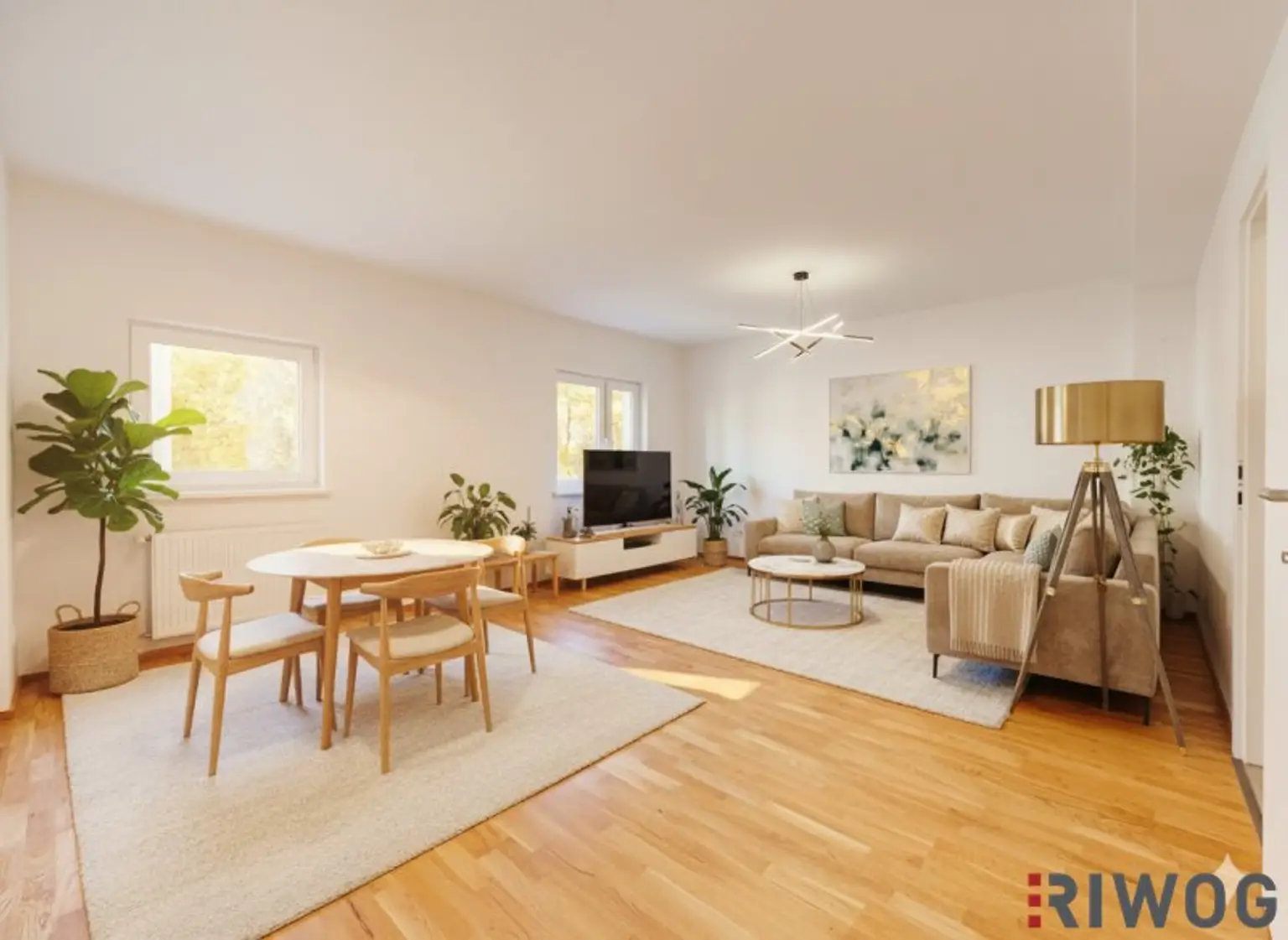 ERSTBEZUG nach Sanierung I 3 Zimmer Wohnung mit Balkon in wundervoller Grünlage I Tischler Einbauküche inkl. Siemensgeräte im Preis inbegriffen