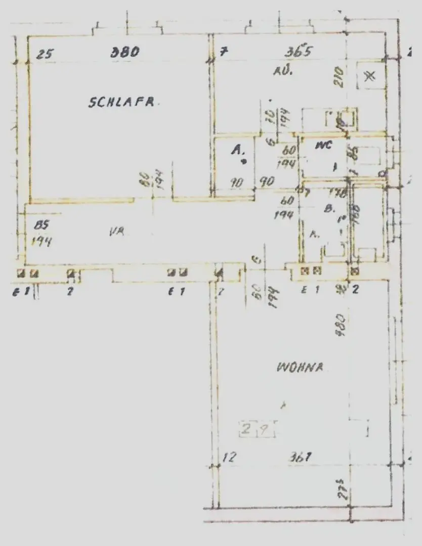 Jesuitenmühlstrasse Obj.3348 Plan