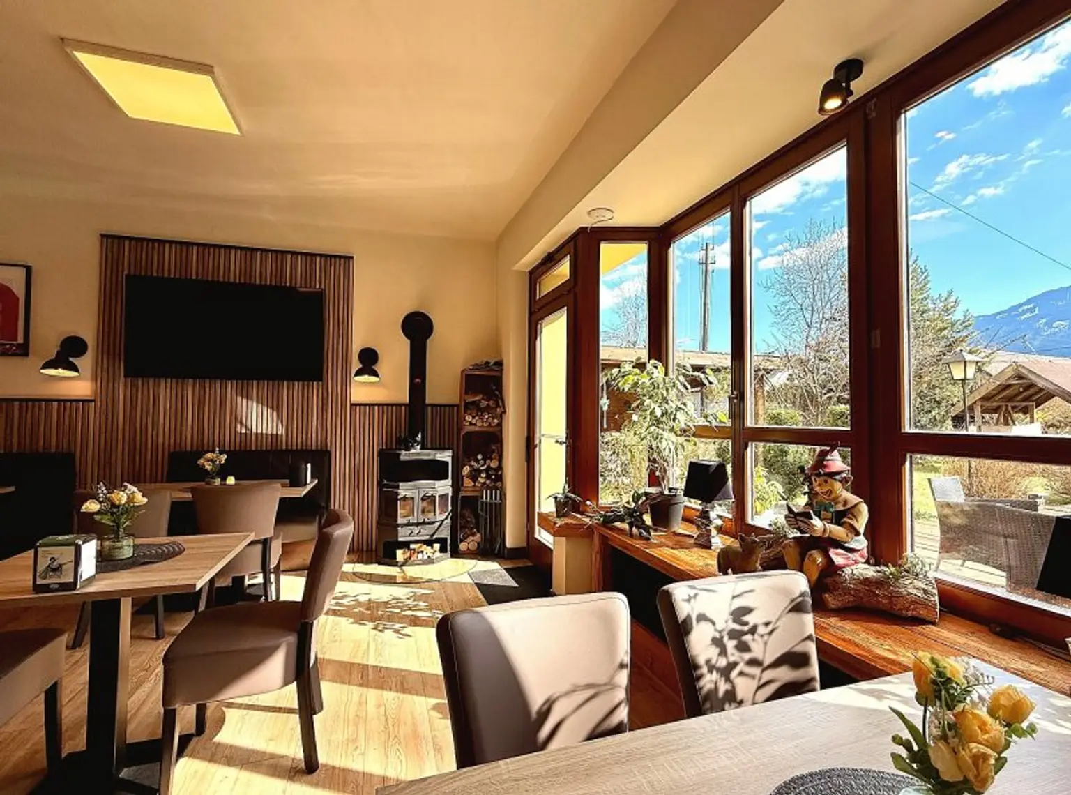 Kompagnon Immobilien Aussicht Frühstücksraum