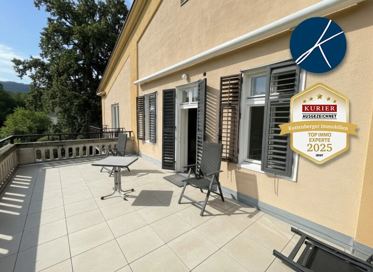 Historisches Herrenhaus im Villenviertel von Baden: ca.450m² WF mit Grundfläche von 1873qm und 17 Zimmern zum Sanieren! (V2 & Schut
