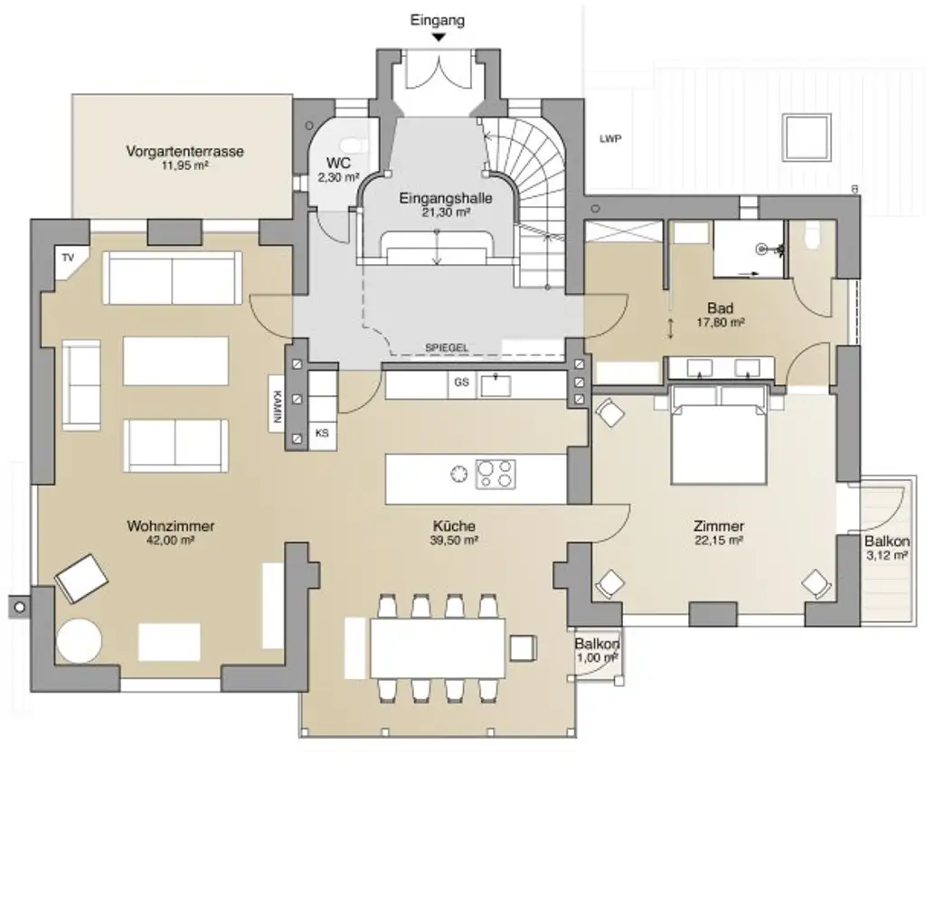 Skizze Eingangsebene