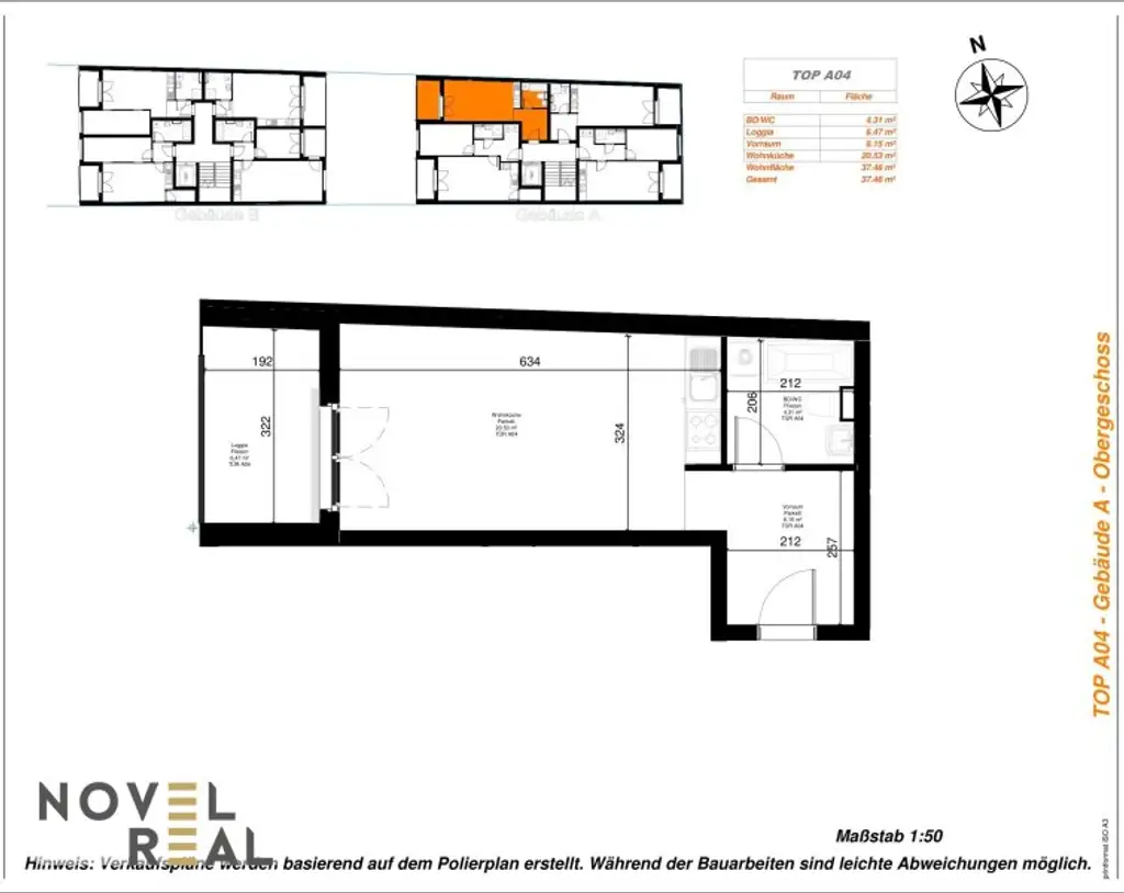 Wohnen mit Perspektive – Loggia inklusive