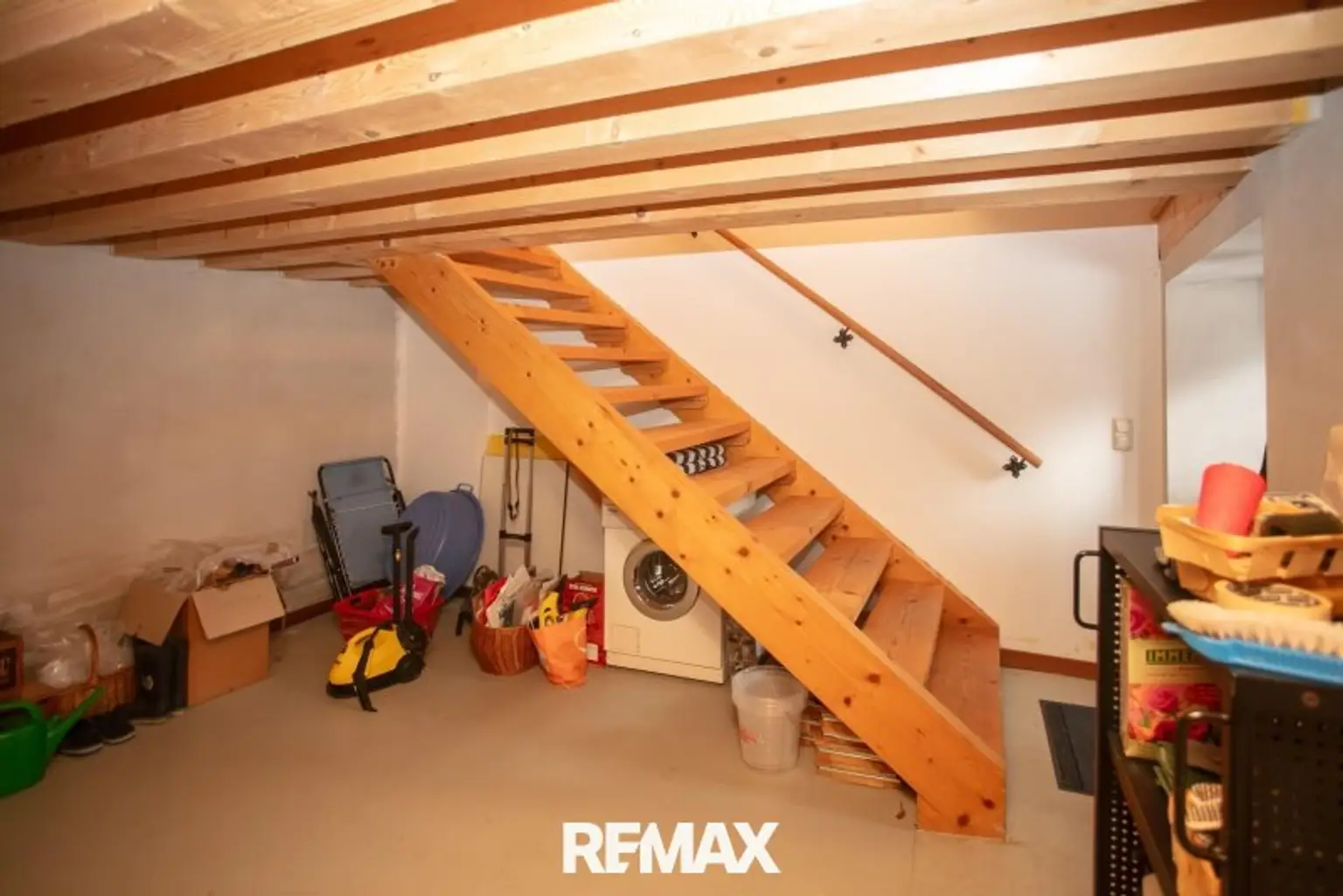 Treppe ins Atelier