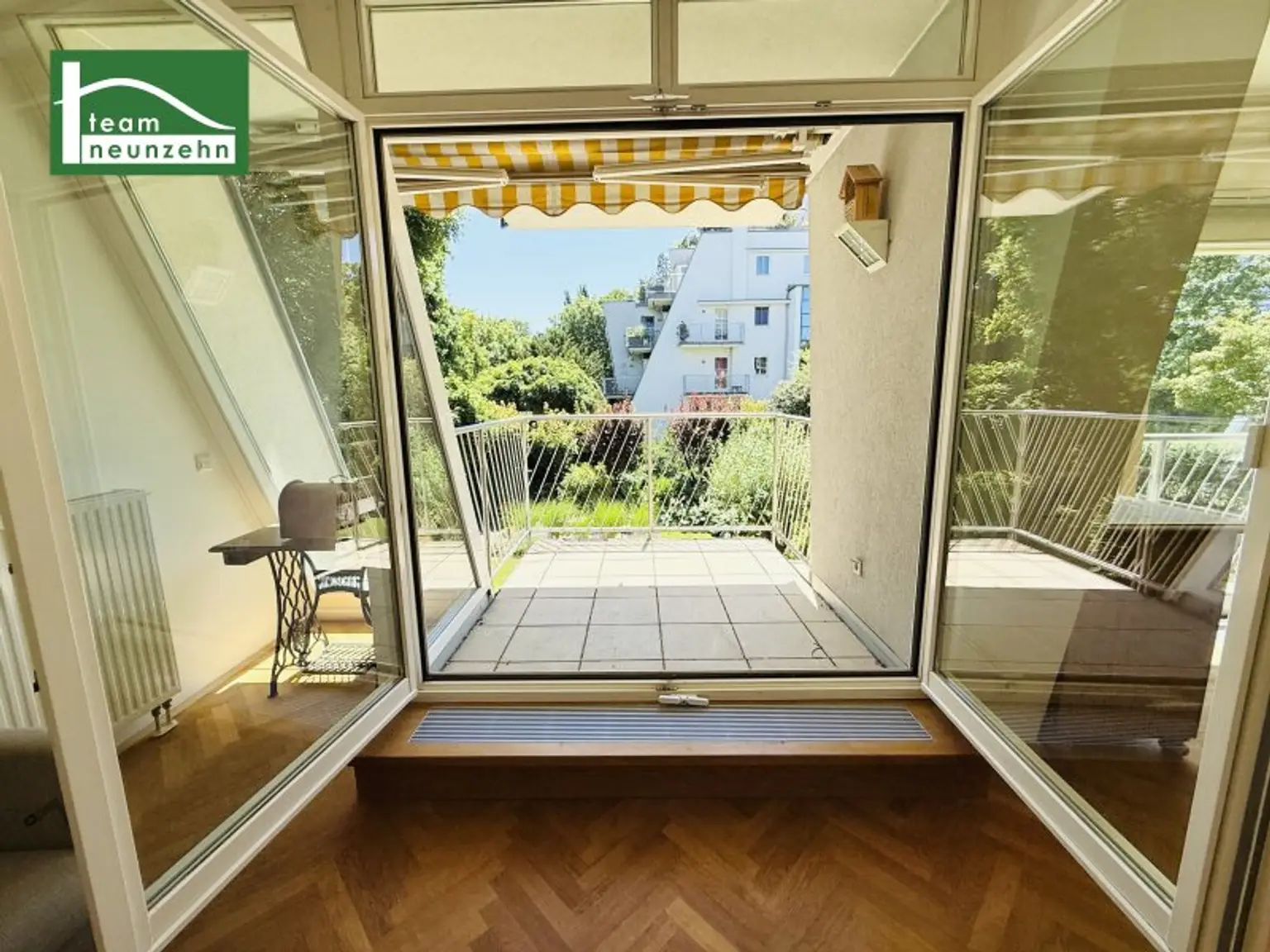 Exklusive 3-Zimmer-Wohnung mit 2 Balkonen in absoluter Ruhelage – 1190 Wien. - WOHNTRAUM