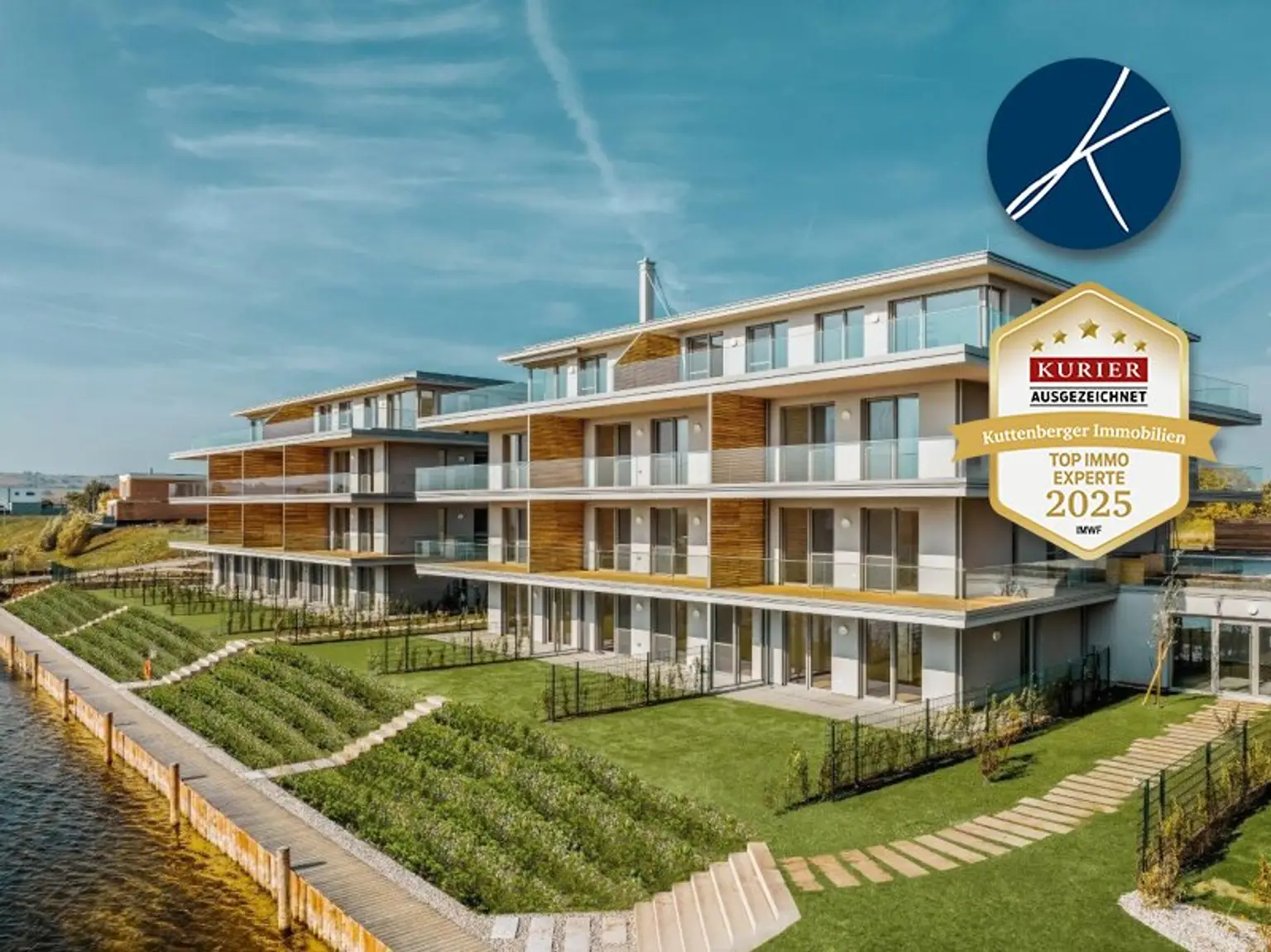 Luxuriöse 2 Zimmer Dachgeschoßwohnung als Erstbezug im Seepark Oggau! PROVISIONSFREI für den Käufer!
