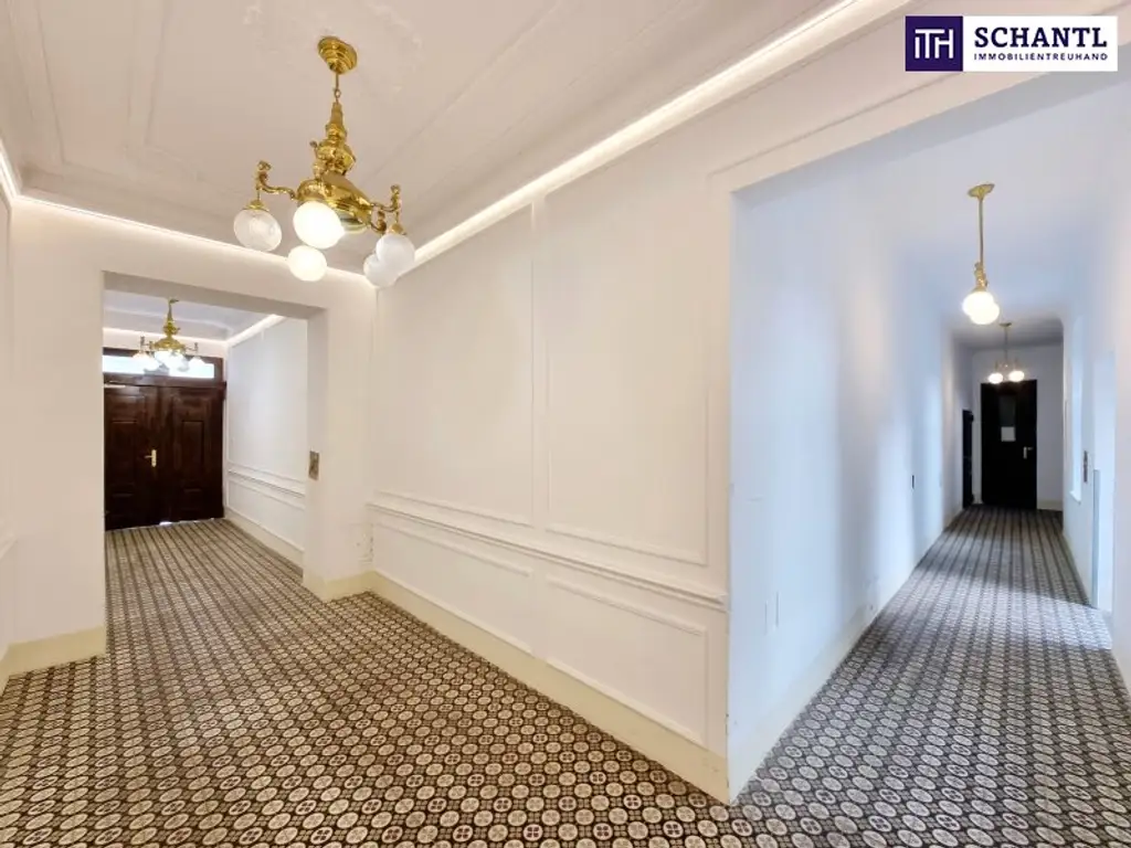 Altbauflair clever geplant - 3 Zimmer in kompakter Größe! Entzückende Altbauwohnung + Traumhaft schönes Haus + Perfekte Infrastrukur und Anbindung + Neue Einbauküche! Jetzt zugreifen!