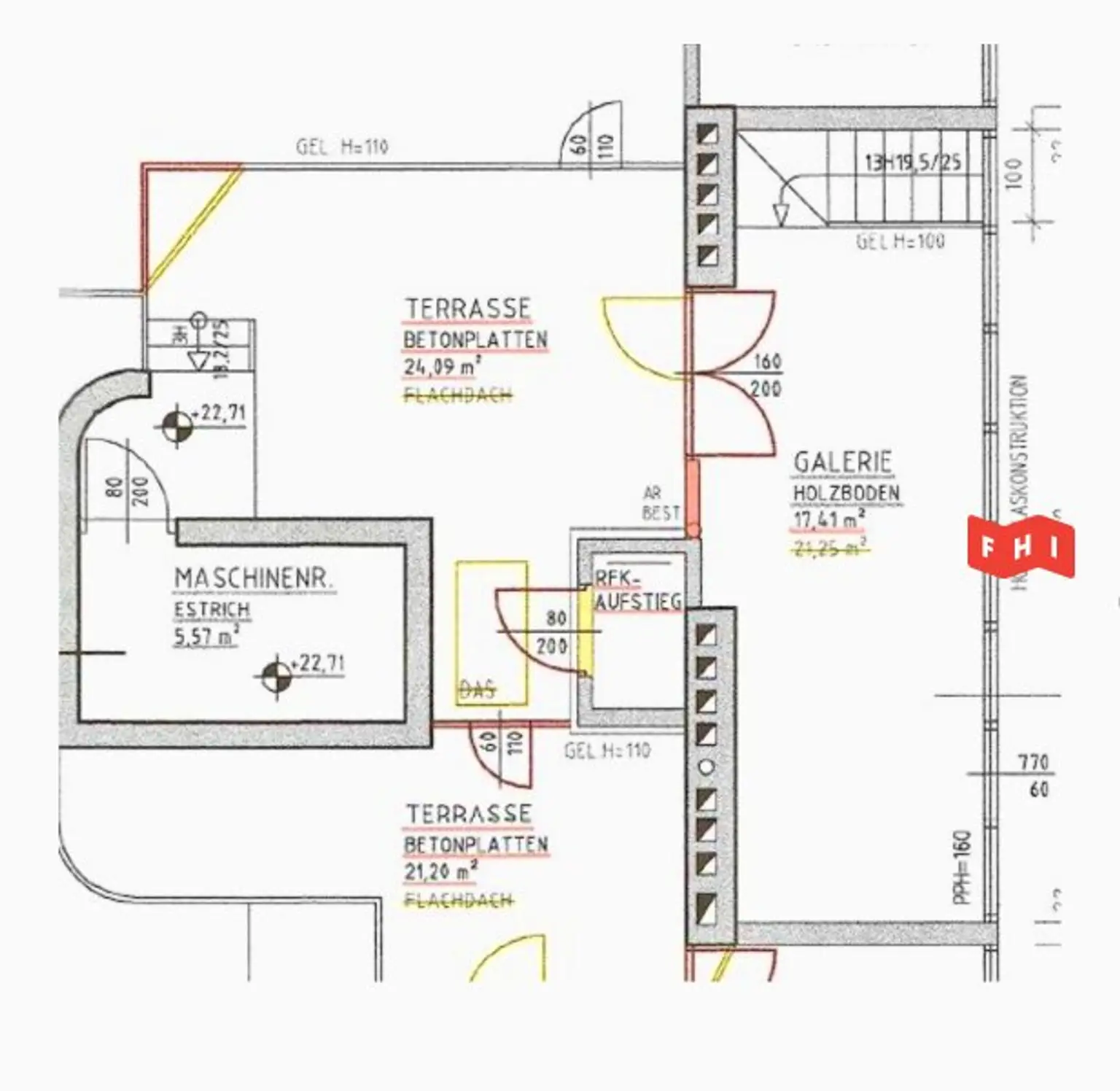 Charmante 60m² Galeriewohnung mit 24m² Terrasse Nähe Naschmarkt