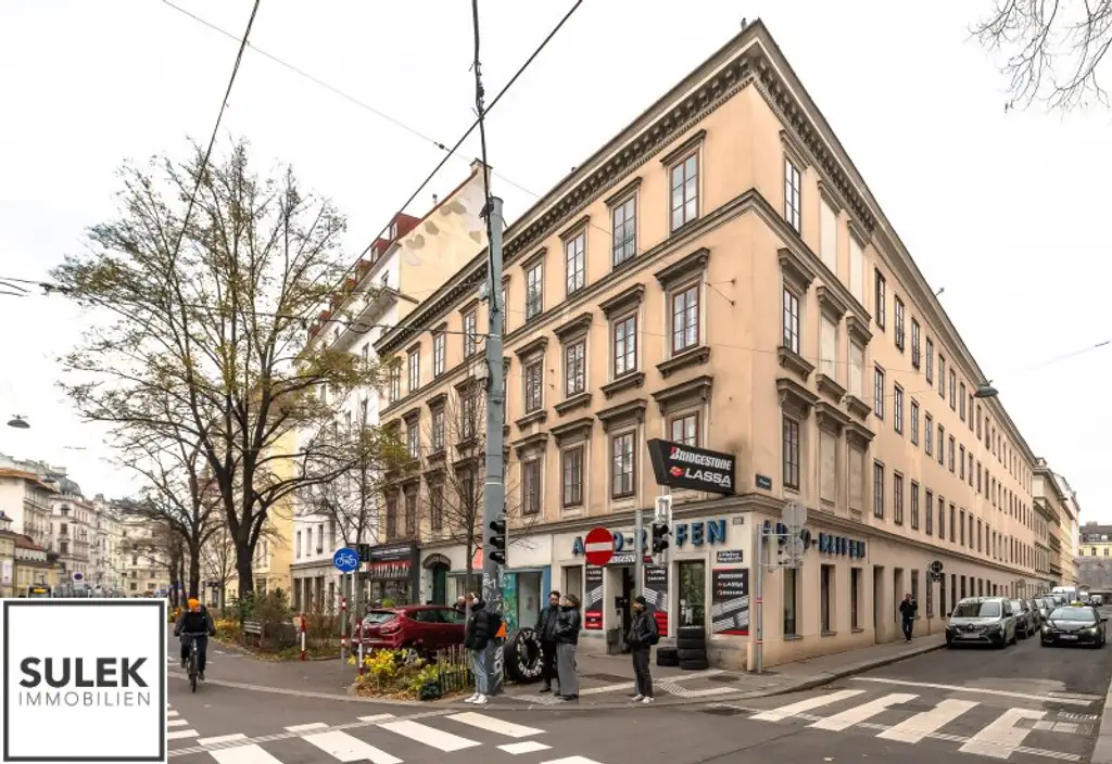 * Charmante 3-Zimmer Altbau-Wohnung in bester Lage ab sofort (Wiedner-Hauptstraße nähe TU-Wien) * Videobesichtigung *