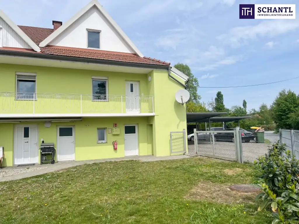 Maisonette-Highlight in Wildon mit viel Charme – toller abtrennbarer Garten und Carportstellplatz! Ab sofort verfügbar!