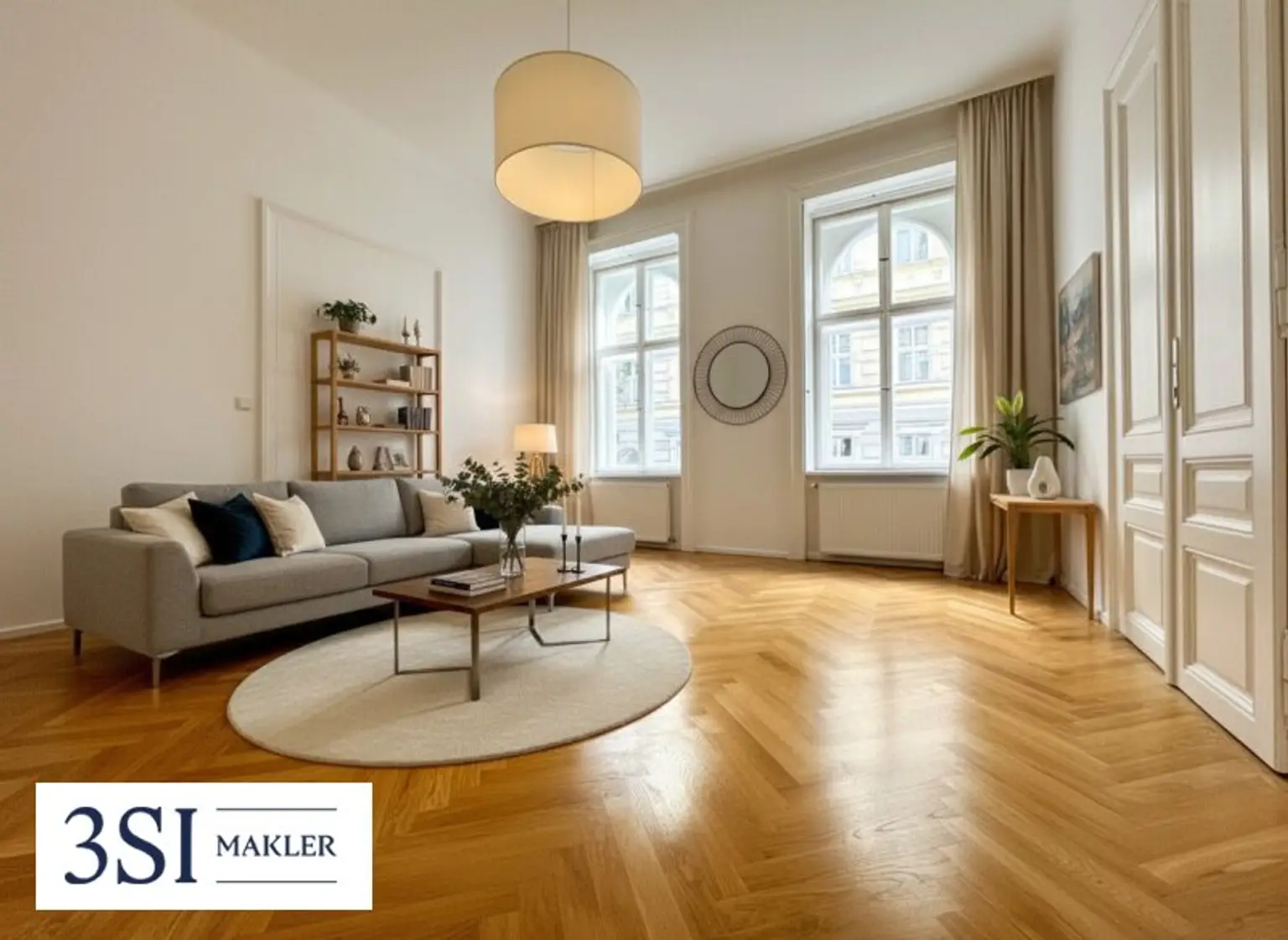 Rarität im Servitenviertel – Stilvolle 3-Zimmer-Altbauwohnung mit Charme