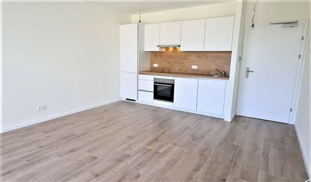 HOFRUHELAGE, JEDLESEE, 33 m2 Neubau, Einzelwohnraum, Komplettküche, Duschbad, Hofruhelage, 1. Liftstock, Anton-Bosch-Gasse