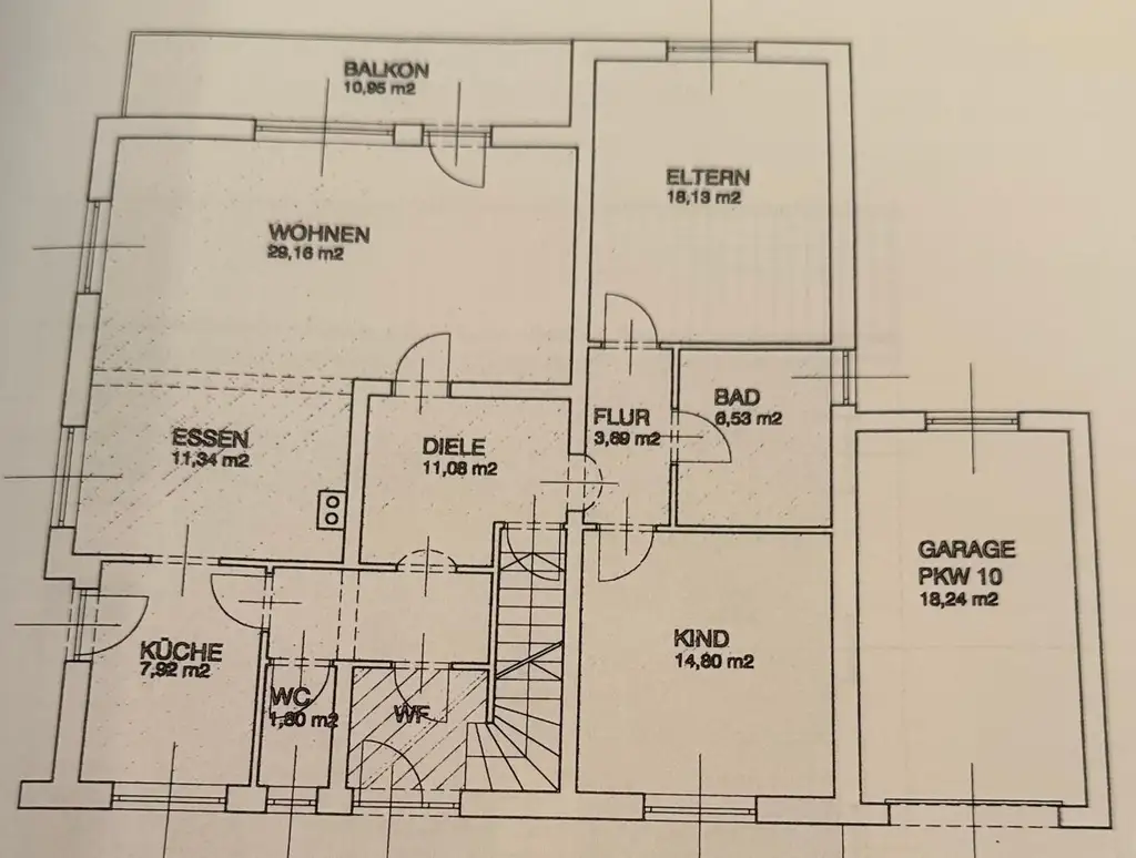 Wohnung zu vermieten, ideal für größere Familien