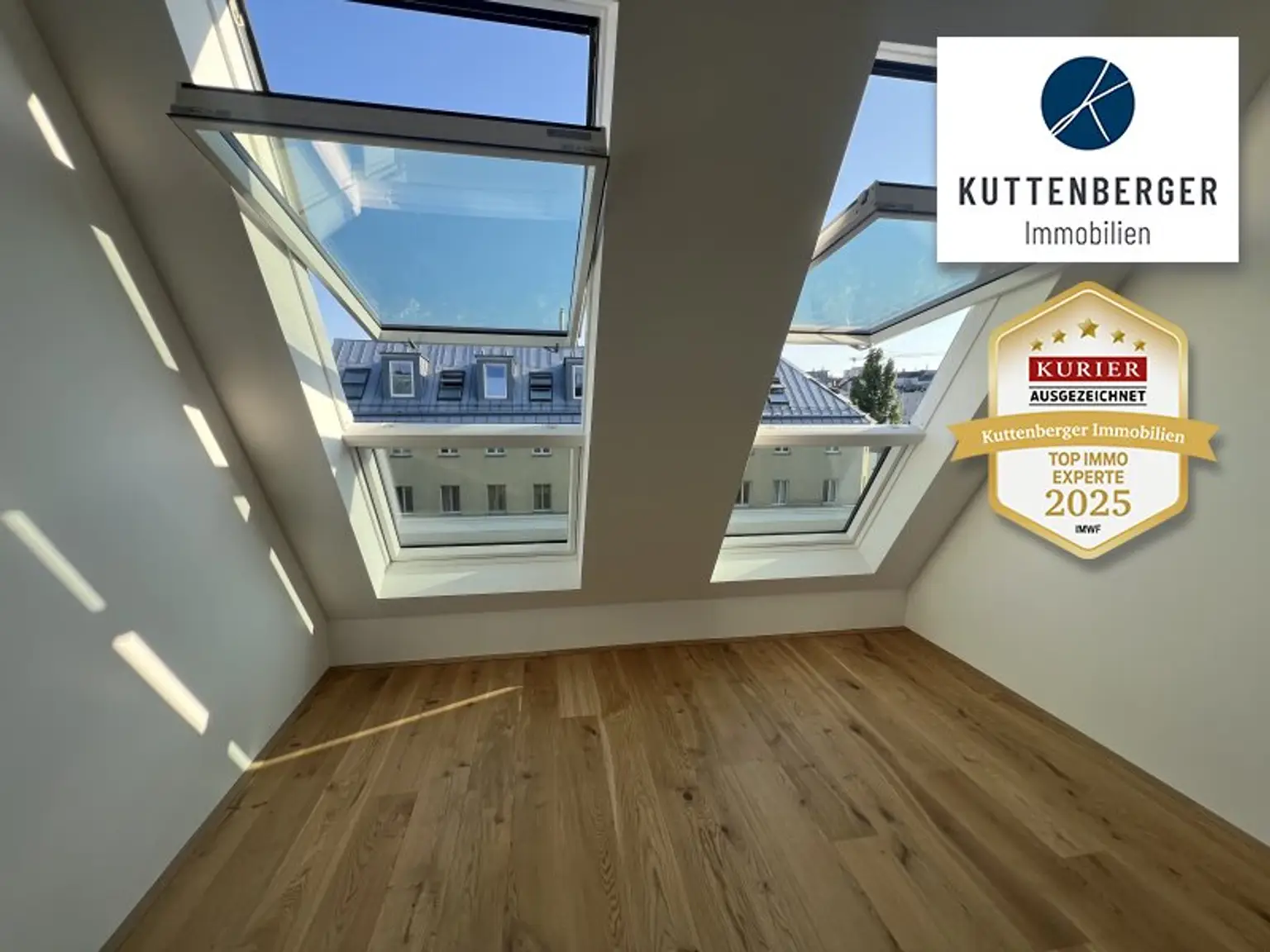 *Superprojekt: ''Über den Baumwipfeln" TOP 53 MIT BALKON + SUPER-PANORAMA-DACHTERRASSE & WIEN-BLICK