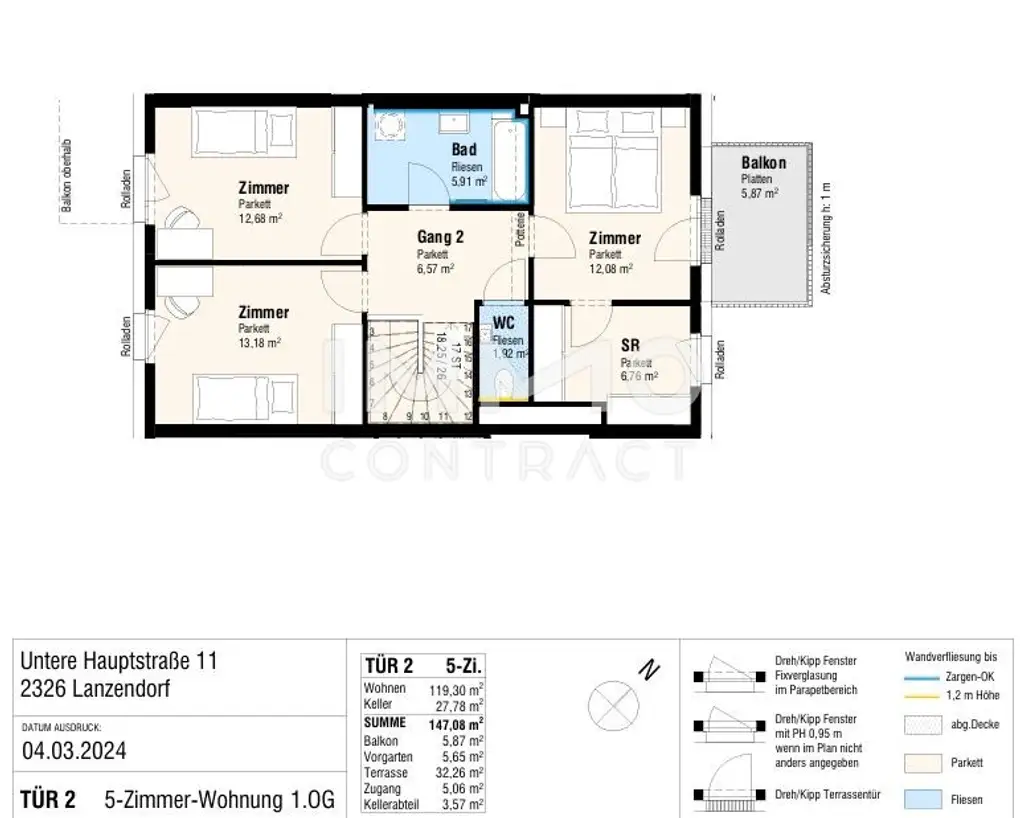 Neubau 5 Zimmer Wohnung