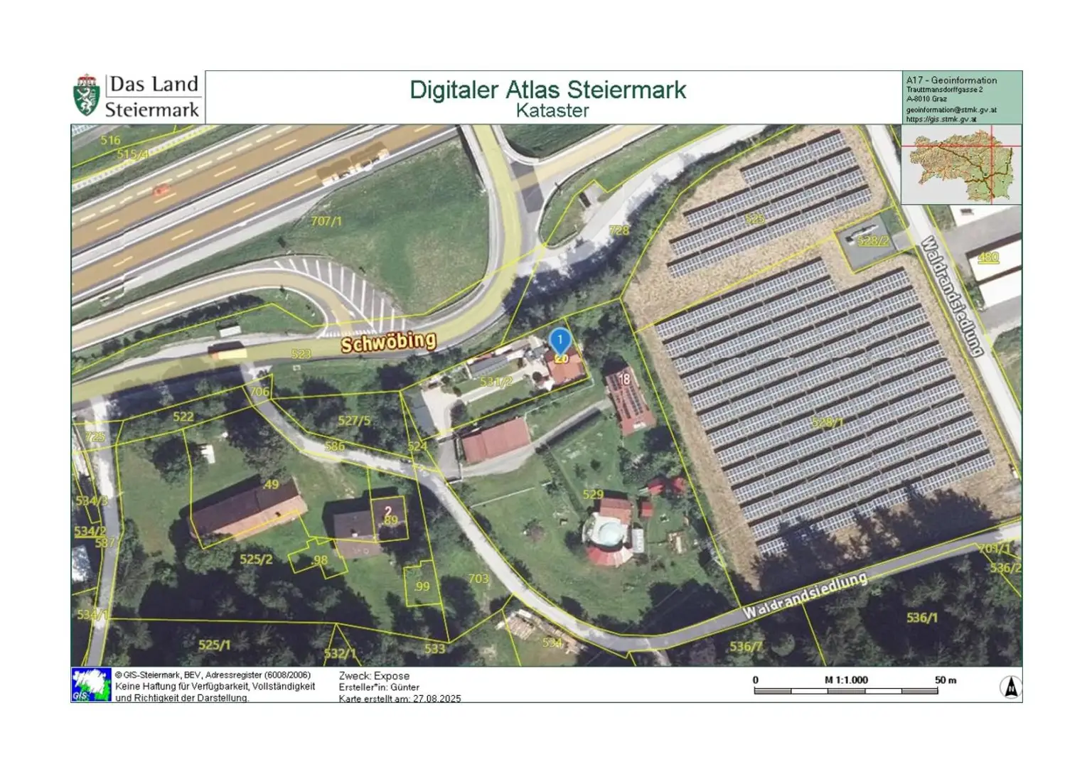 *** kleines gemütliches, möbliertes Häuschen mit Gartenparadies in der Waldrandsiedlung, mit Photovoltaik, Brunnen, Sauna, Garage, Carport,….. ***