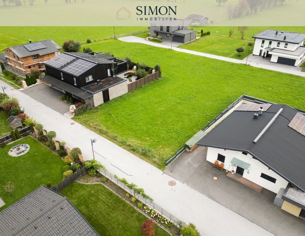 Traumhaftes Baugrundstück in Maishofen - sonnige Ruhelage in der Grüngasse