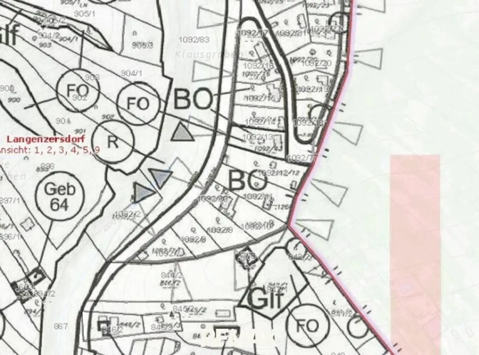 Flächenwidmungsplan_Klausgraben