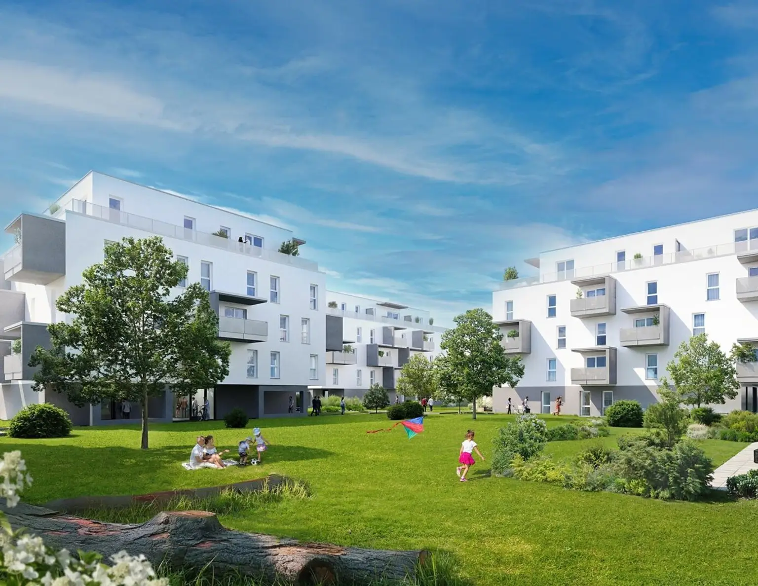 Grün Wohnen am Puls der Stadt: Sonnige Eigentumswohnung im neuen Graumann-Park