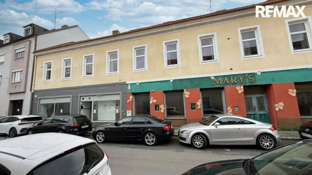 Bestandsfreies Zinshaus in Wiener Neustadt – Sanierungsobjekt mit Renditepotenzial und Bebauungsstudie