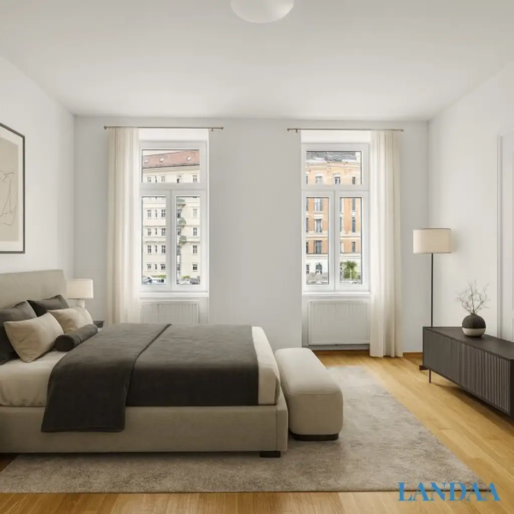 ++NEU++ Altbau-Juwel am Rennweg: Erstbezug - helle 3 Zimmer Wohnung! Top-Anbindung & Infrastruktur