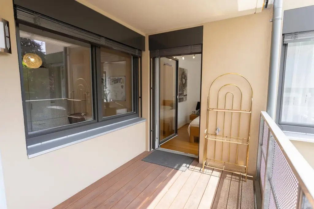 Komplett hof- und südseitige Maisonette mit 115m² Eigengarten