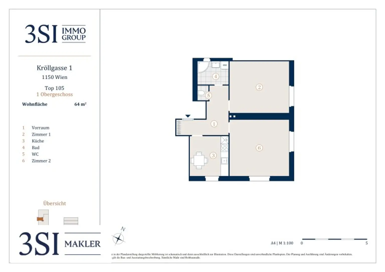 Charmante 2-Zimmer-Wohnung im Herzen des 15. Bezirks - perfekt angebunden