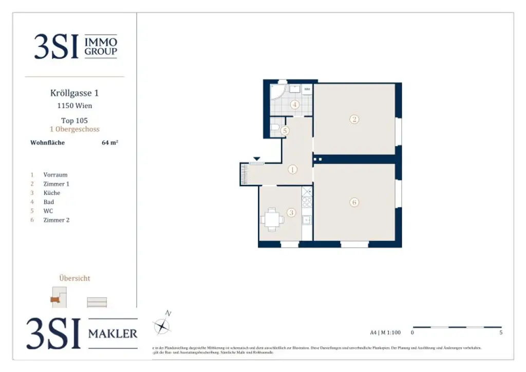 Charmante 2-Zimmer-Wohnung im Herzen des 15. Bezirks - perfekt angebunden