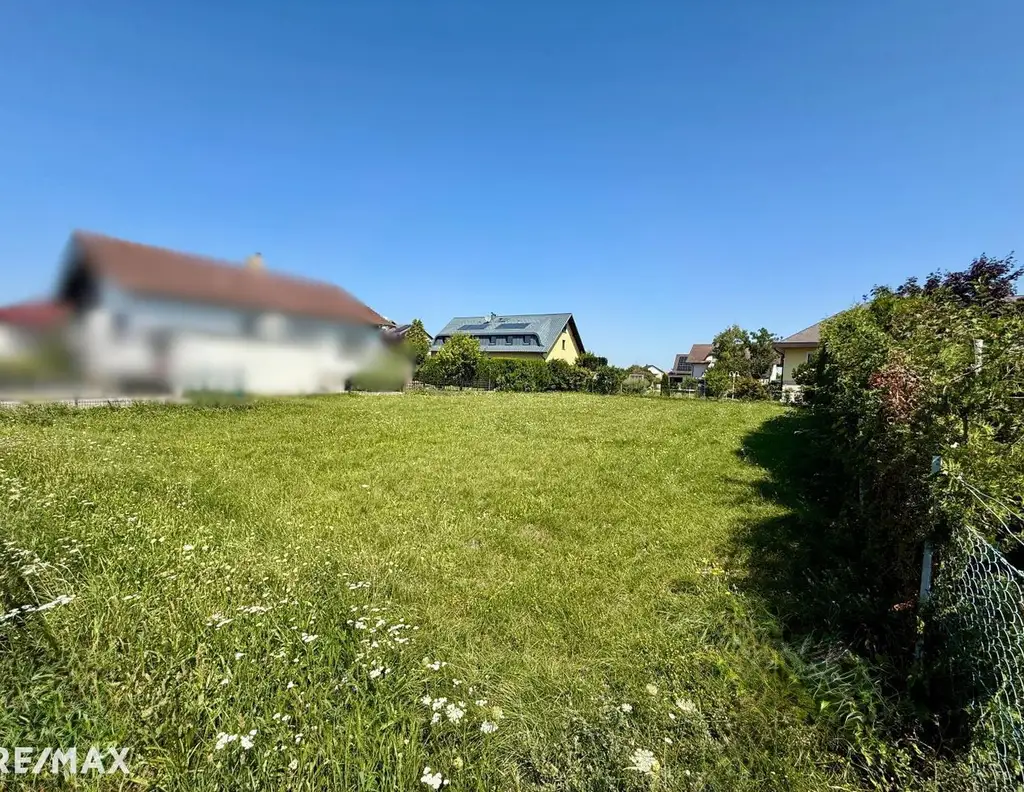Vollaufgeschlossener Baugrund in Top Lage